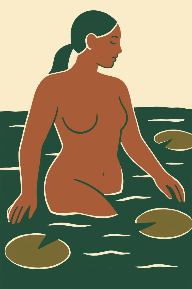 Lily Bath poster da treechild
