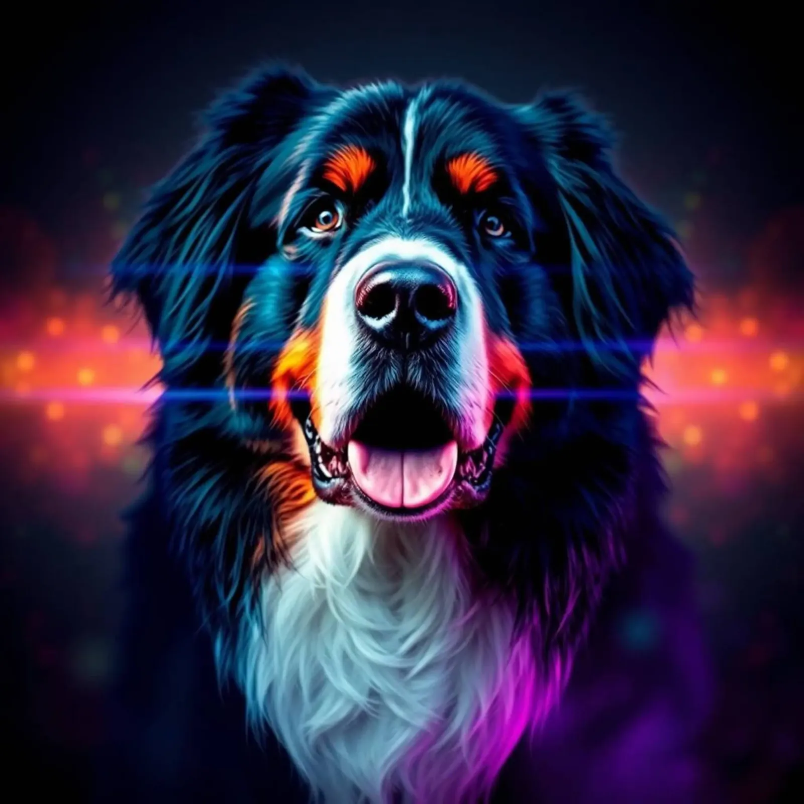 Bellissimo cane da montagna bernese #130 poster da Yumis.Beargang.and.Me