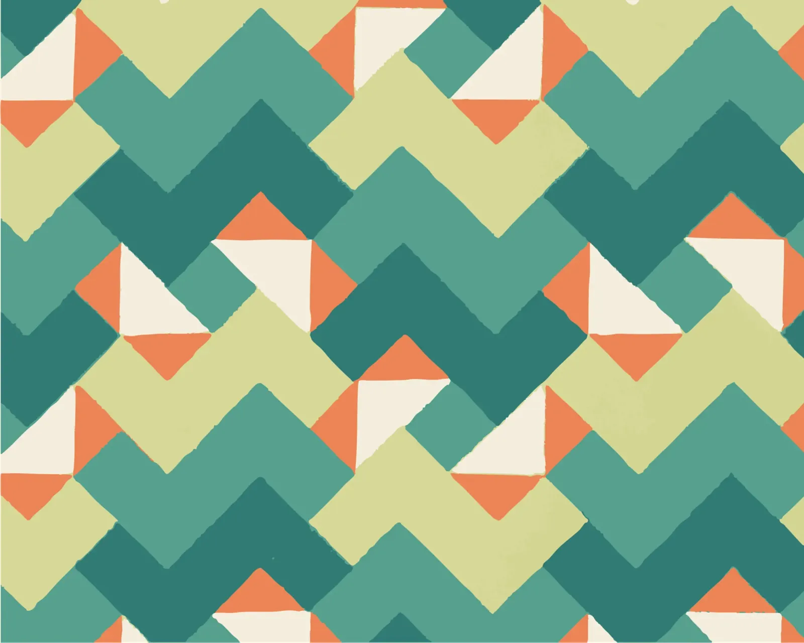 Abstract geometric pattern - Colourful retro design Print poster by luciette plastique