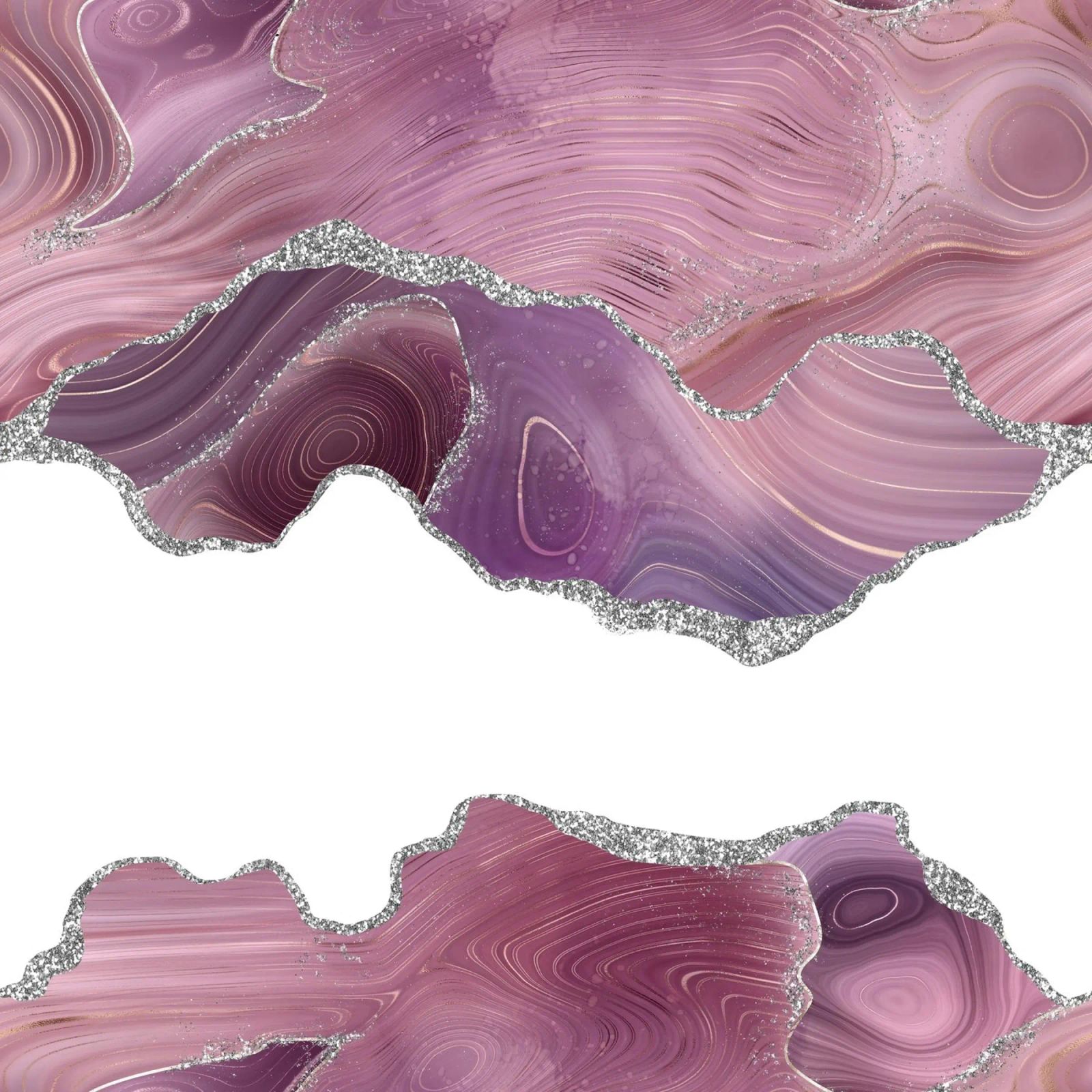 Texture agata malva e argento 07 alluminio dibond da Gemstone Textures