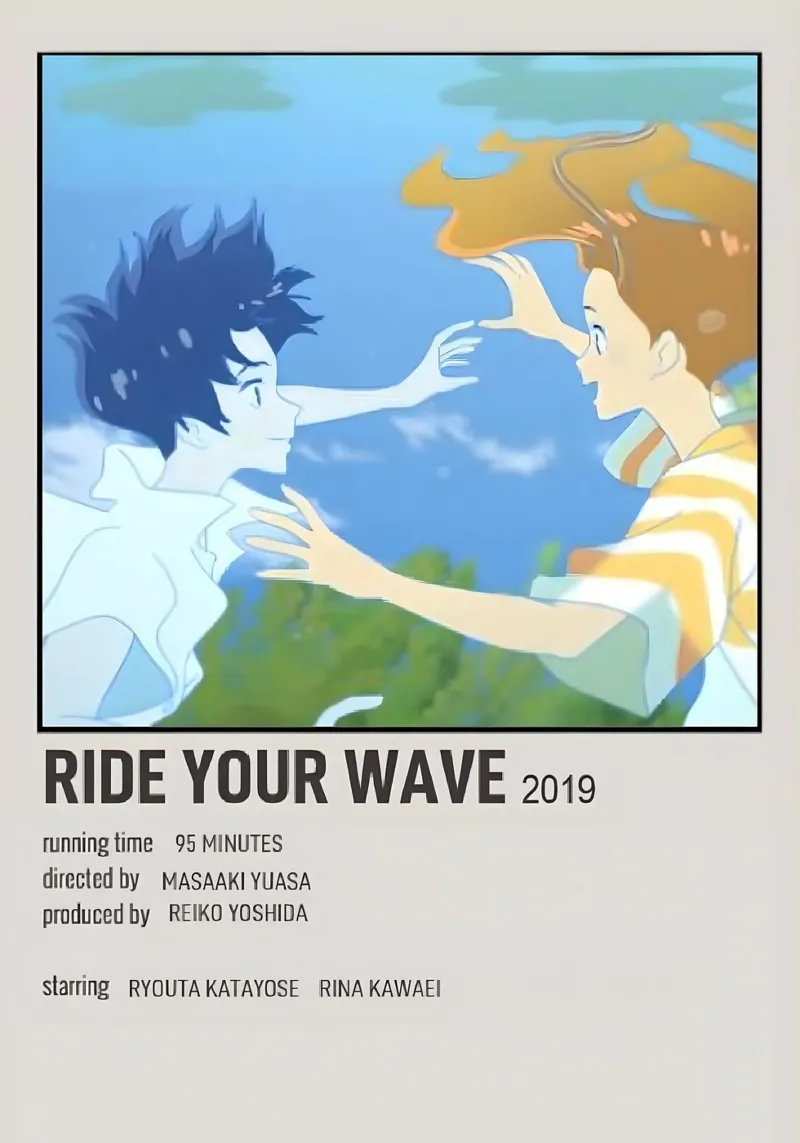 RIDE YOUR WAVE 2019 pellicola backlit da Totoya