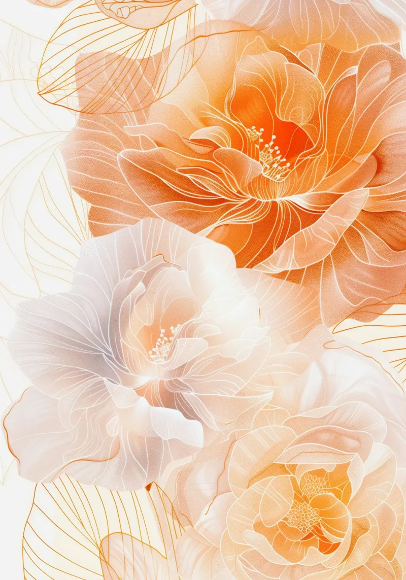 Peonie pellicola backlit da Justyna Jaszke JBJart