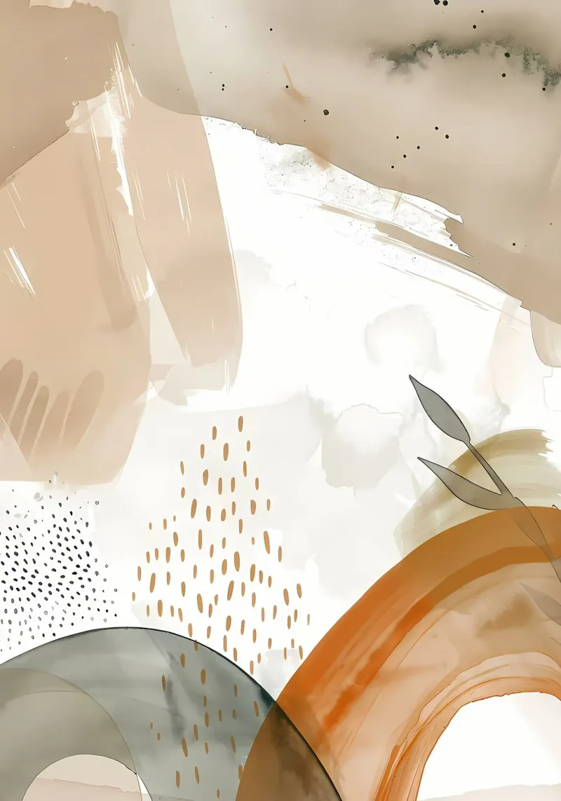 forme astratte linee texture poster da Janine P McGuire