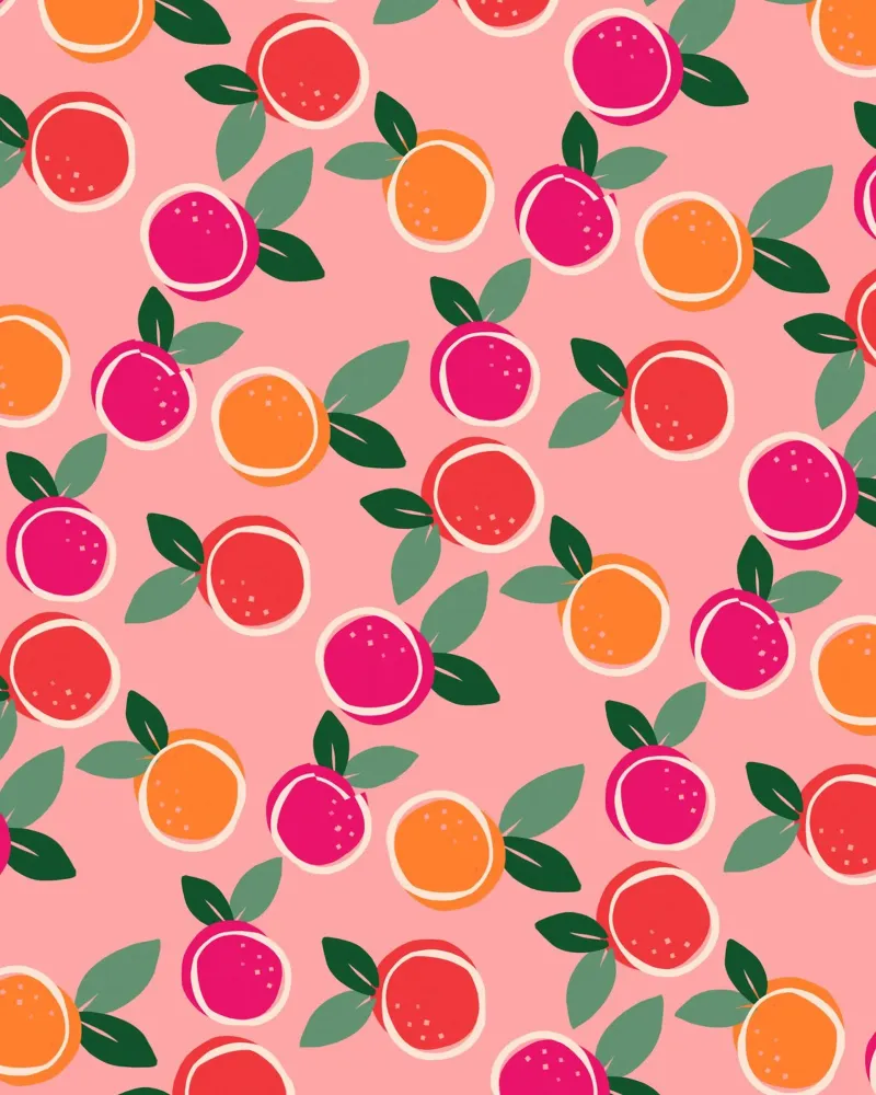 Zonsondergang Citrus Symfonie poster van Kintsugi99