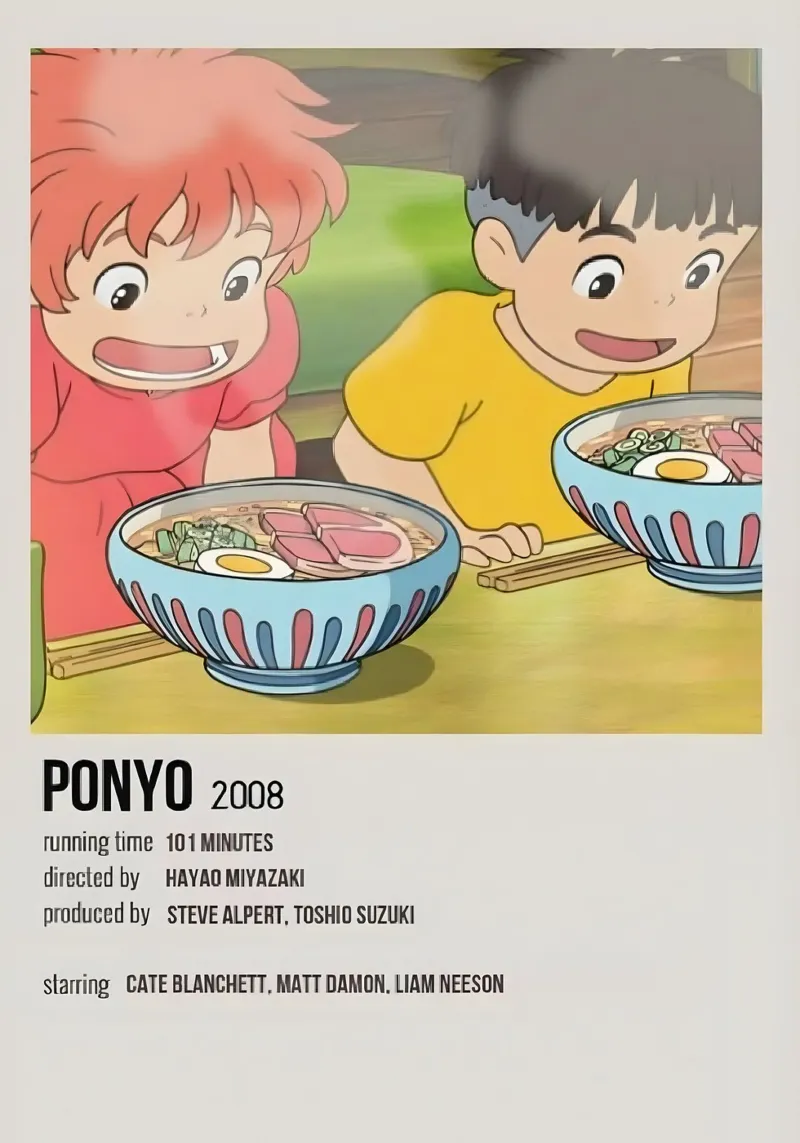 PONYO 2008 pellicola backlit da Totoya