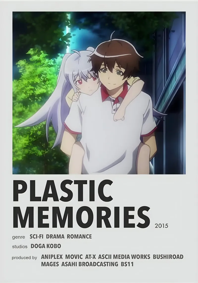 PLASTIC MEMORIES  2015 pellicola backlit da Totoya