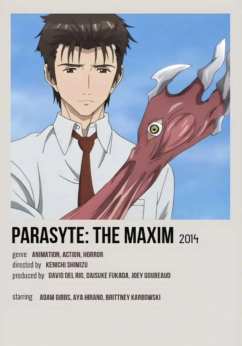 PARASYTE THE MAXIM 2014 poster da Totoya