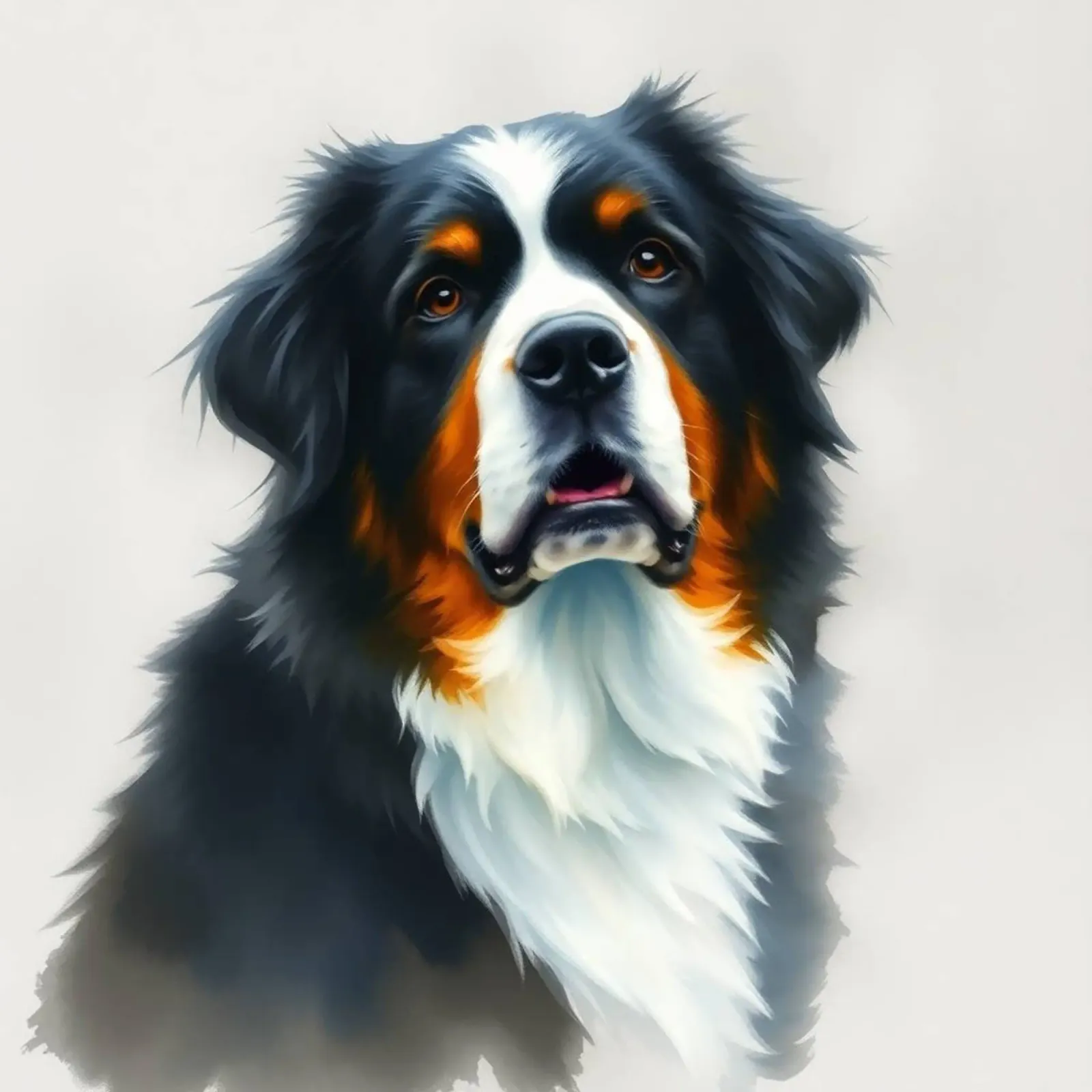 Bellissimo cane da montagna bernese #148 pellicola backlit da Yumis.Beargang.and.Me