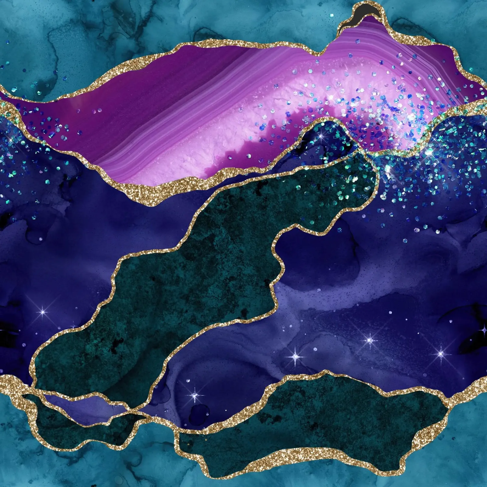 Pavone Glitter Agata Texture 03 pellicola backlit da Gemstone Textures