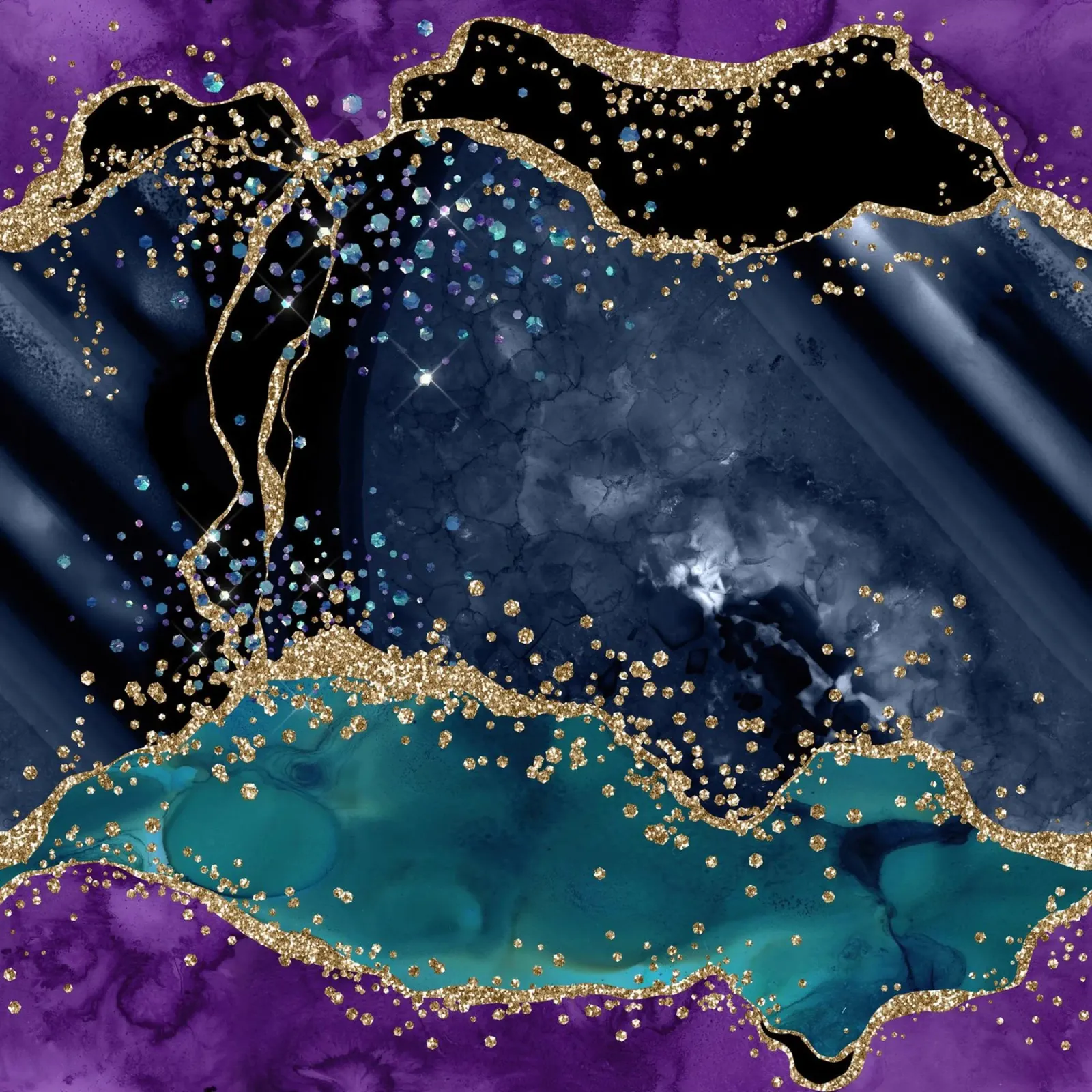 Pavone Glitter Agata Texture 04 pellicola backlit da Gemstone Textures