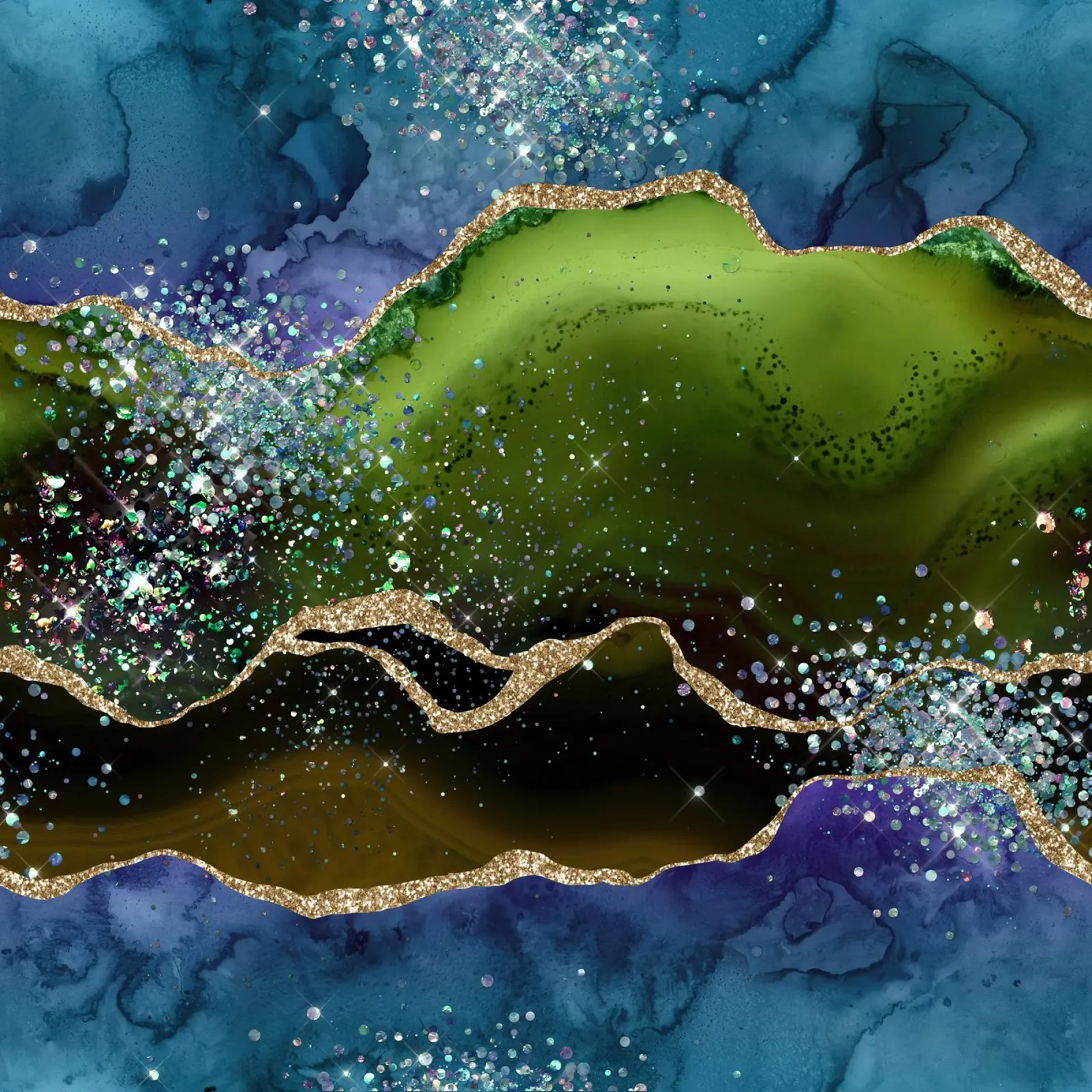 Pavone Glitter Agata Texture 05 pellicola backlit da Gemstone Textures