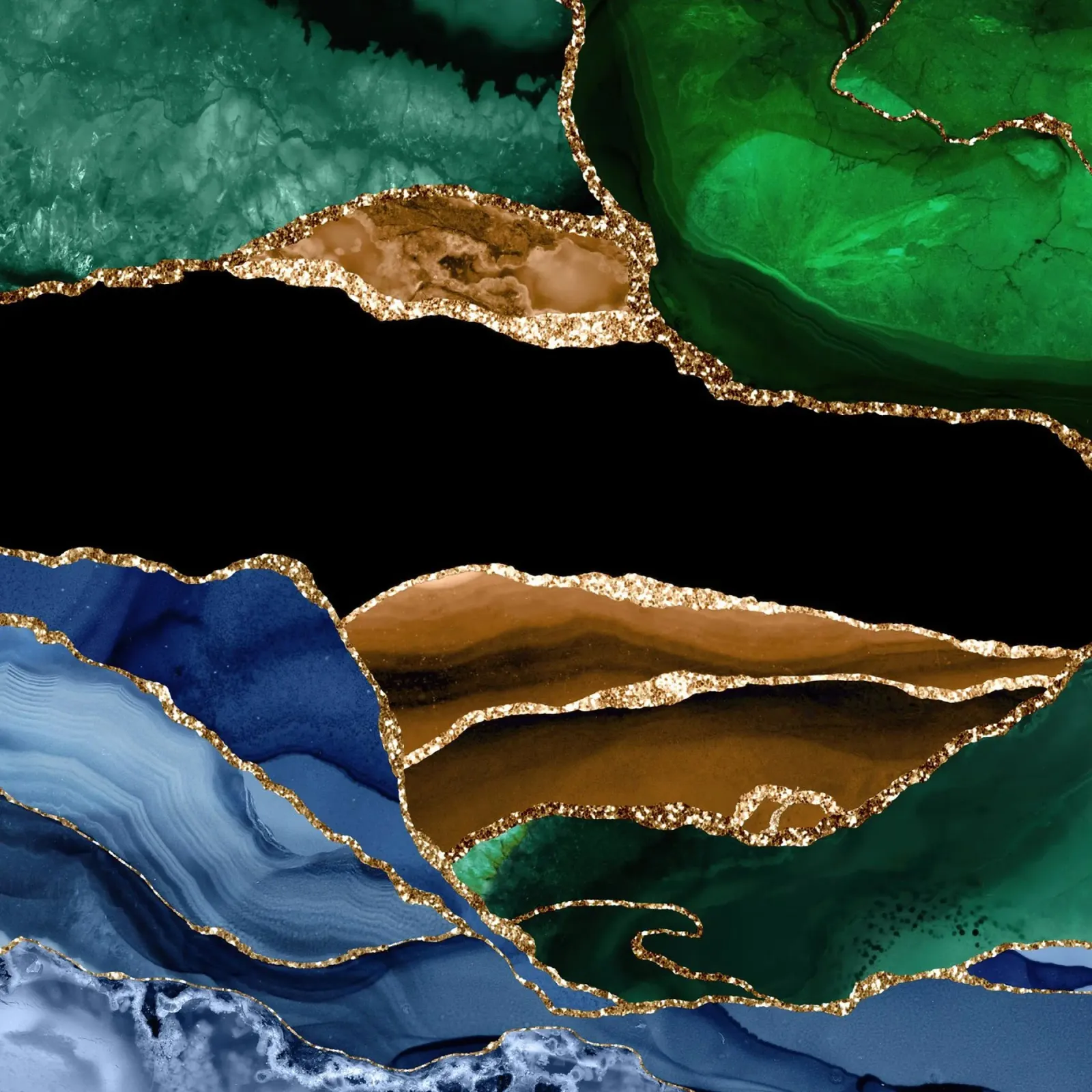 Agata pavone Texture 10 pellicola backlit da Gemstone Textures