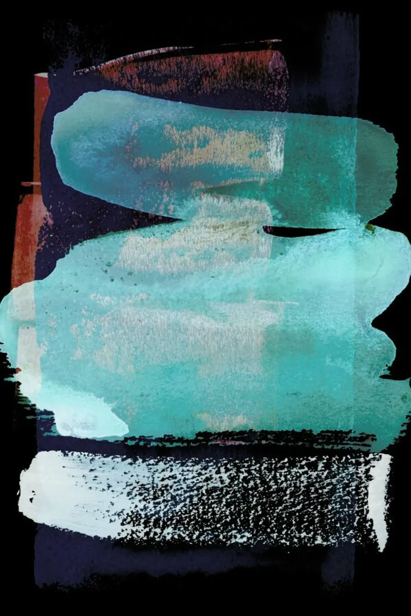Eclectic 01 alluminio dibond da IRIS LEHNHARDT FINE ART