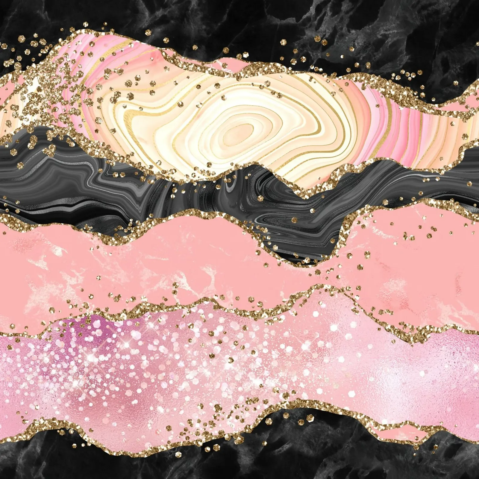 Agata rosa glitterata Texture 05 pellicola backlit da Gemstone Textures