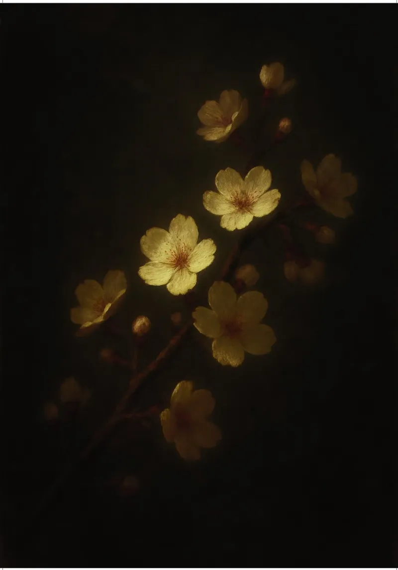 Sakura Serenity – Japanese Cherry Blossom hahnemühle de Mosaic Dialogue