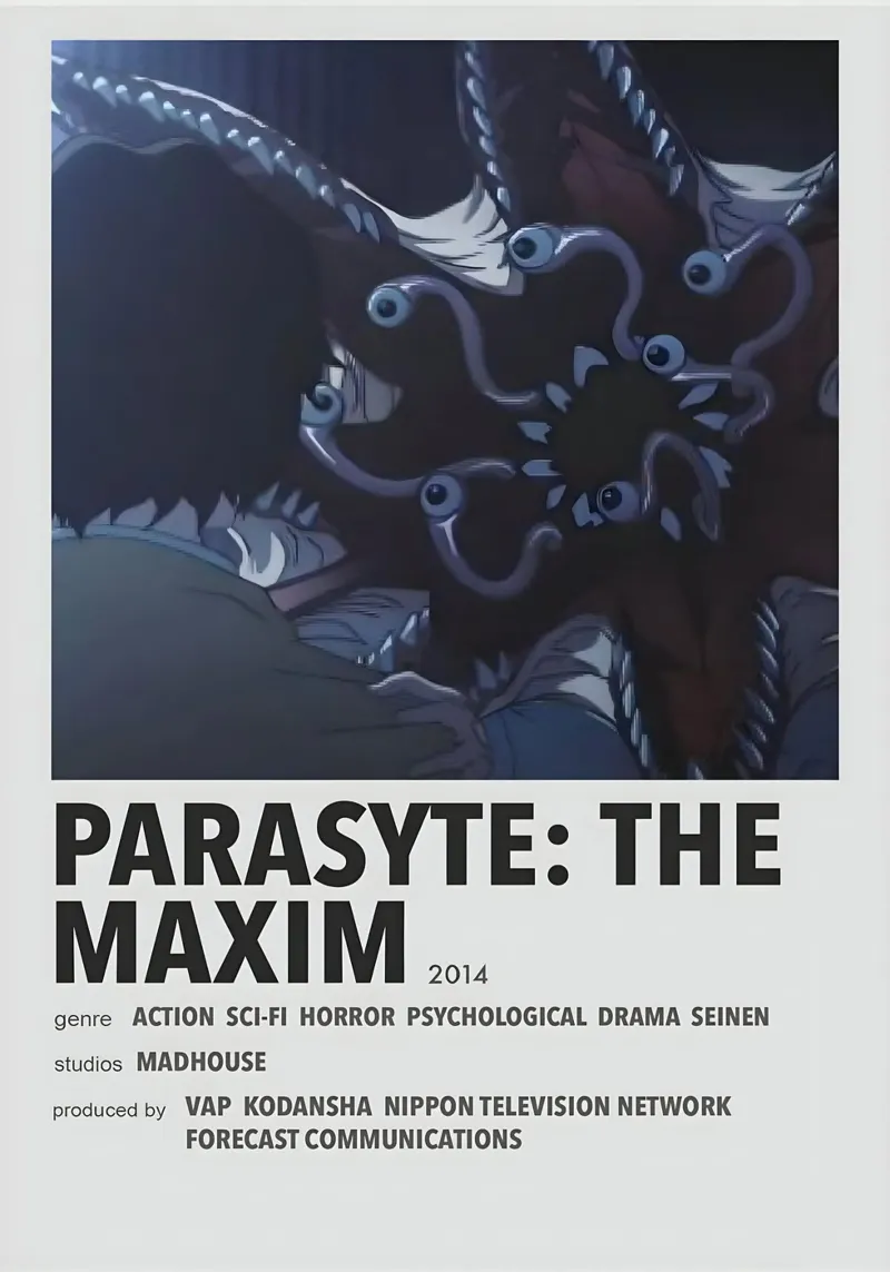 PARASYTE THE MAXIM 2014 poster da Totoya
