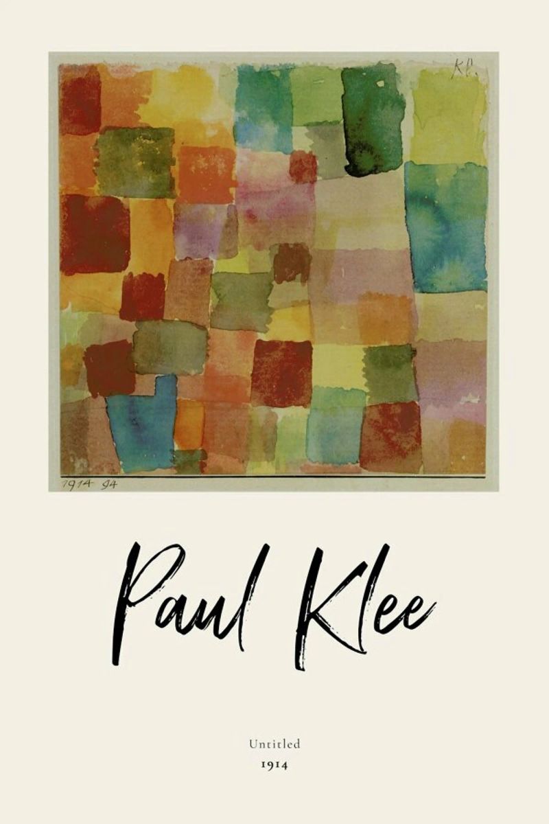 Klee - Untitled Leinwand von ARTOTHEK