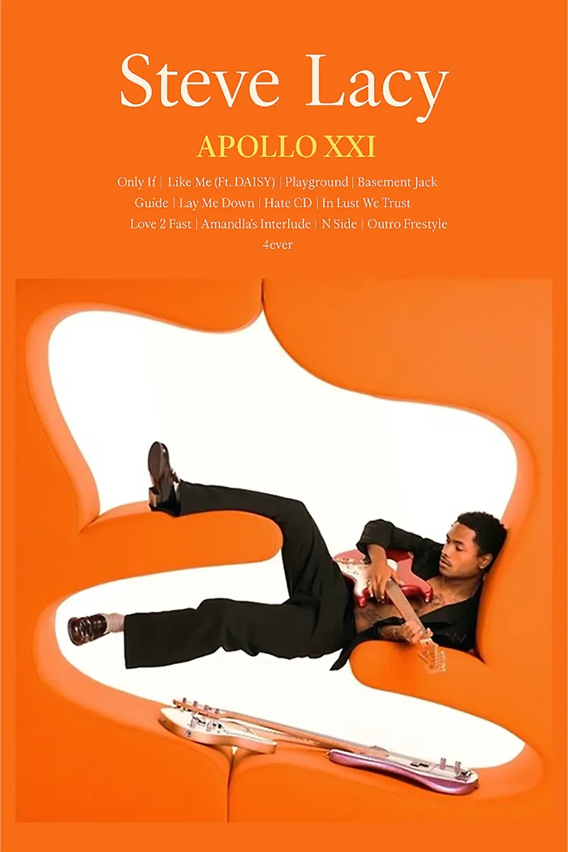 Apollo XXI – Steve Lacy poster da Attaboy Dsgn