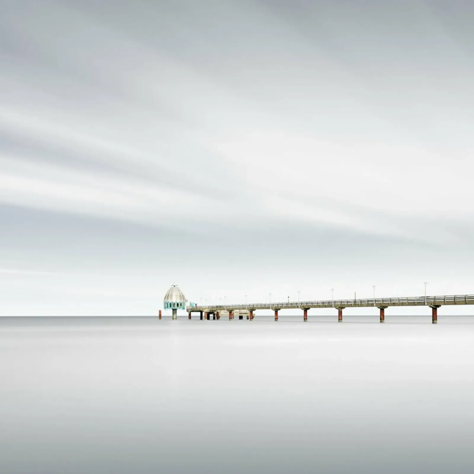 Zingst Pier Ii | Zingst 2021 pellicola backlit da Håggard Photography | Ronny Behnert
