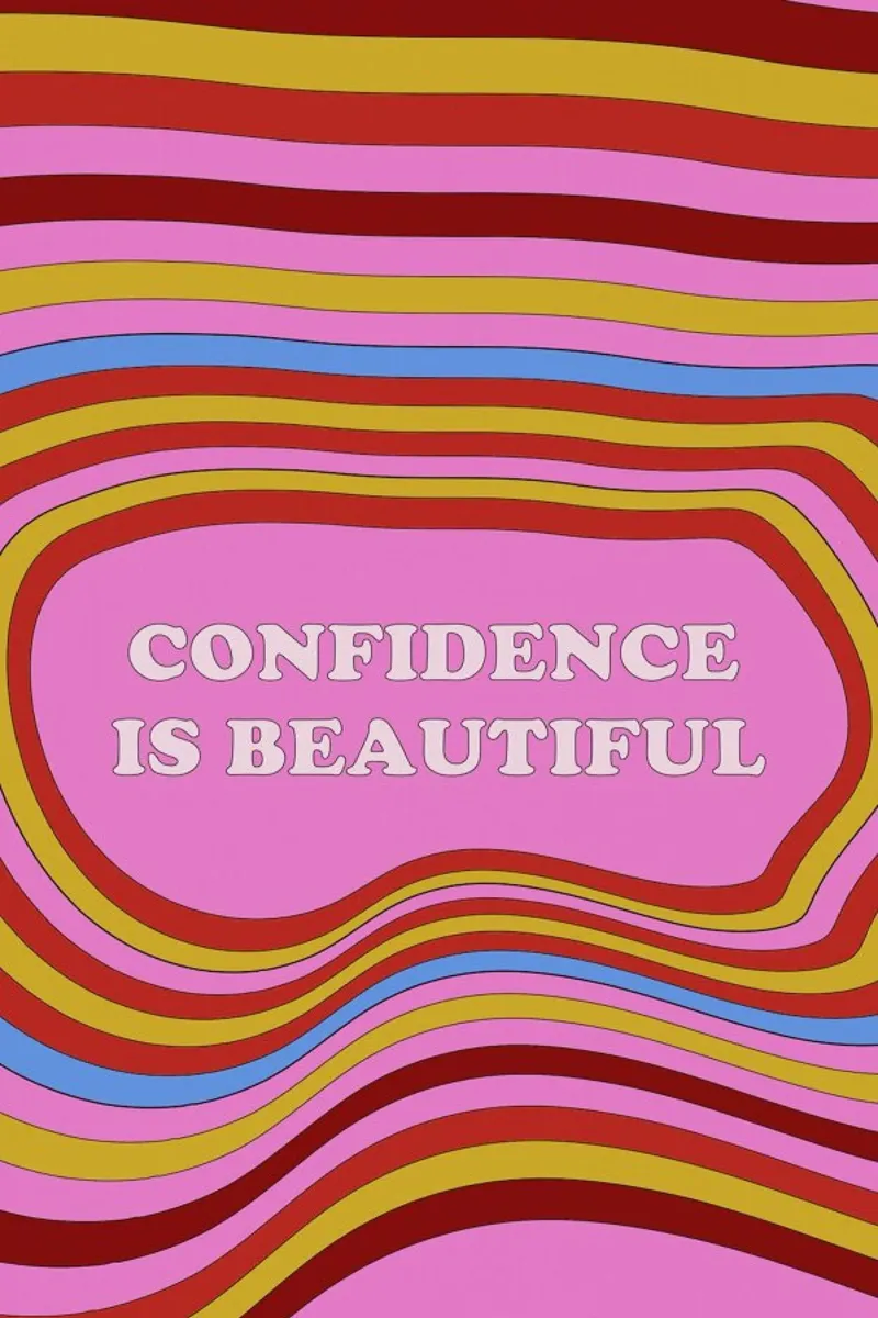 Confidence Is Beautiful pellicola backlit da Studio One