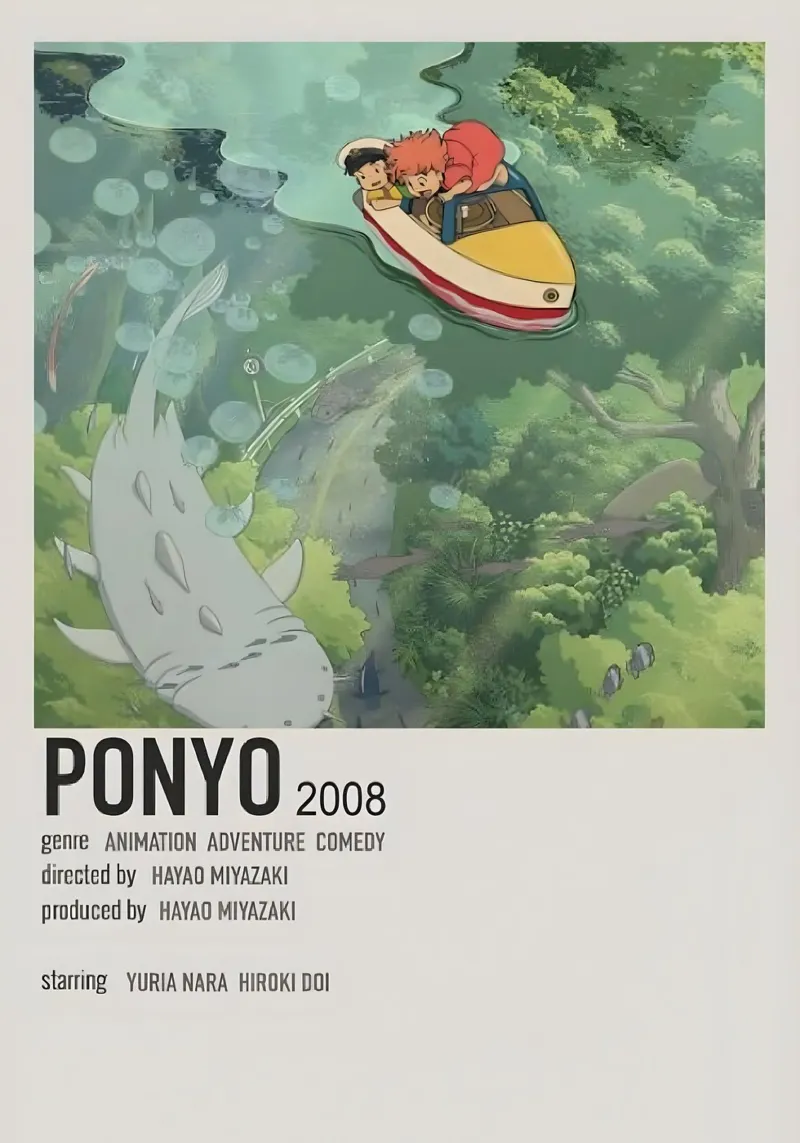 PONYO 2008 pellicola backlit da Totoya