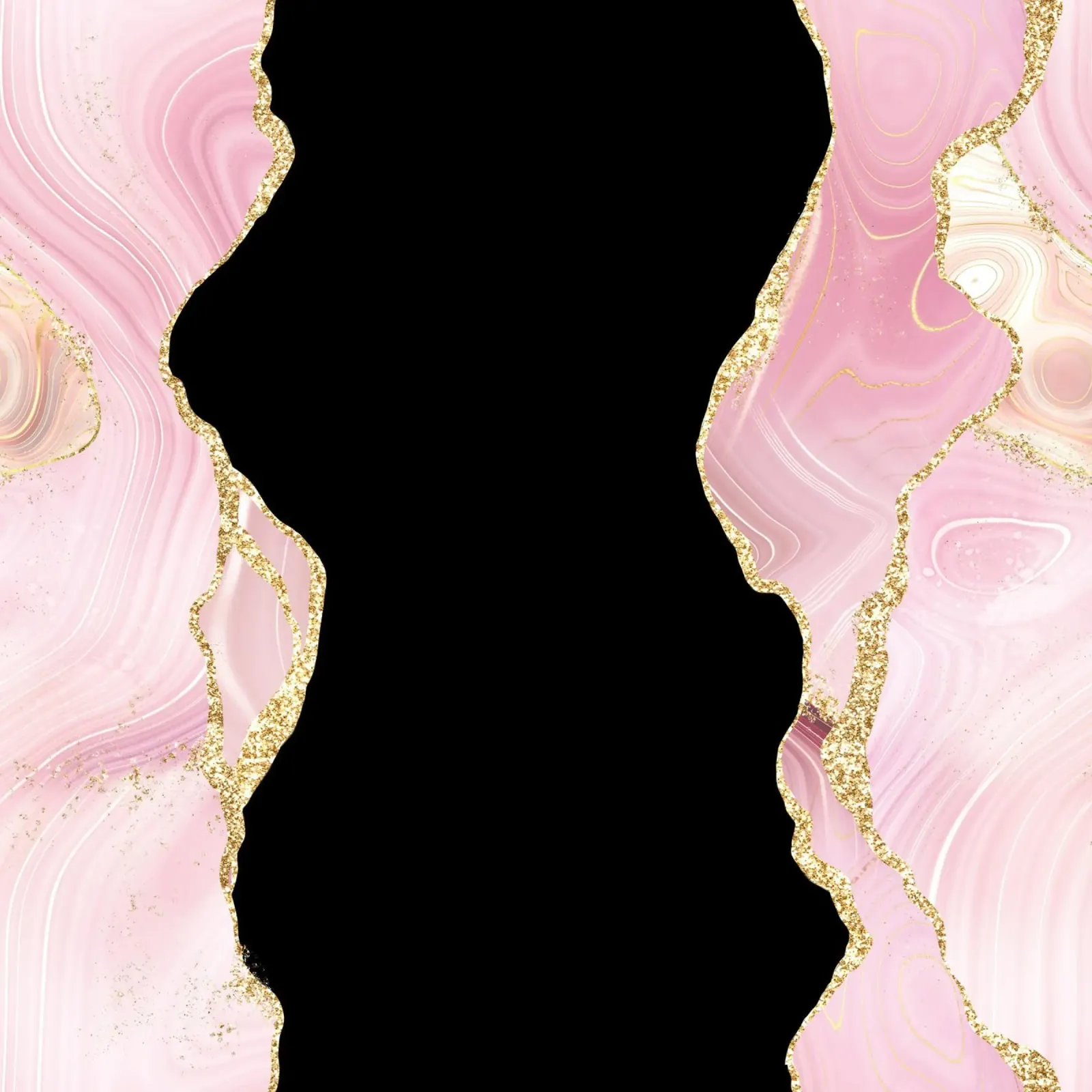 Agata glitterata rosa e oro Texture 01 pellicola backlit da Gemstone Textures