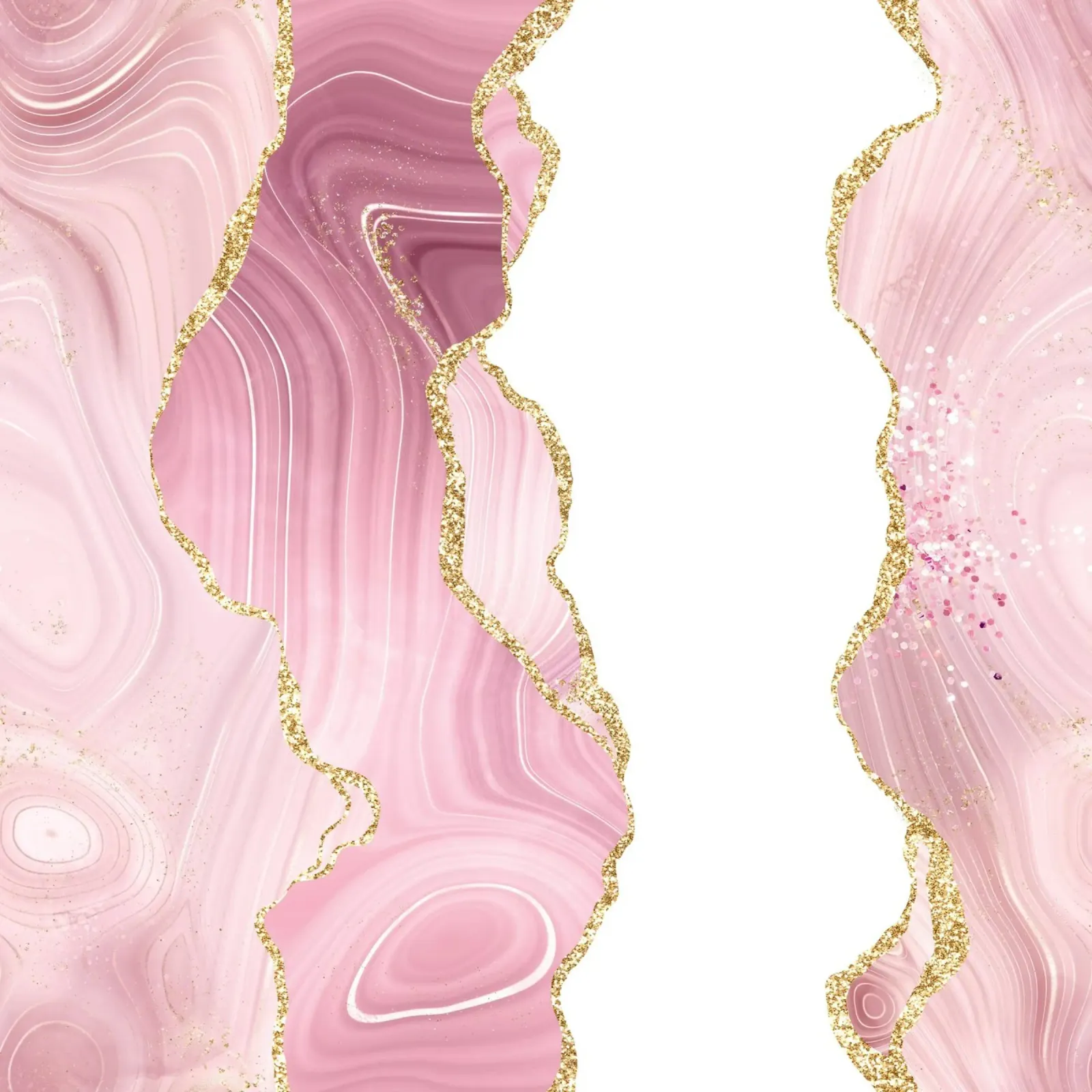 Agata glitterata rosa e oro Texture 05 pellicola backlit da Gemstone Textures