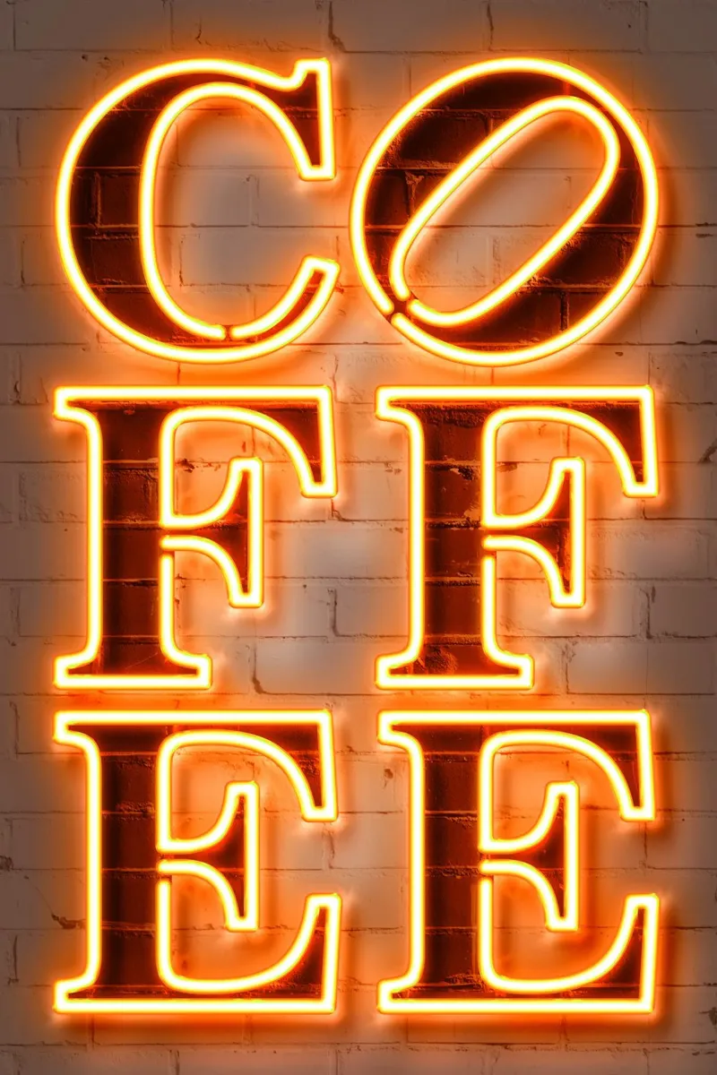 Coffee pellicola backlit da Octavian