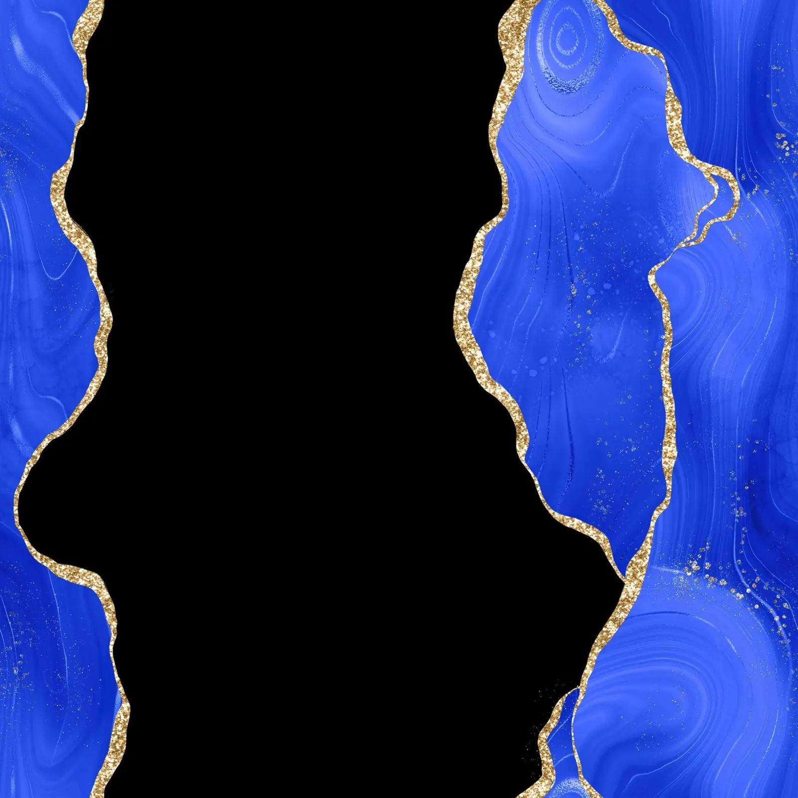 Texture agata blu reale e oro 03 pellicola backlit da Gemstone Textures