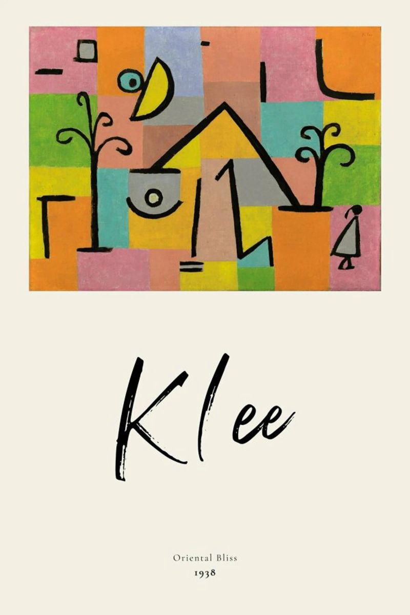 Klee - Oriental Bliss Poster von ARTOTHEK