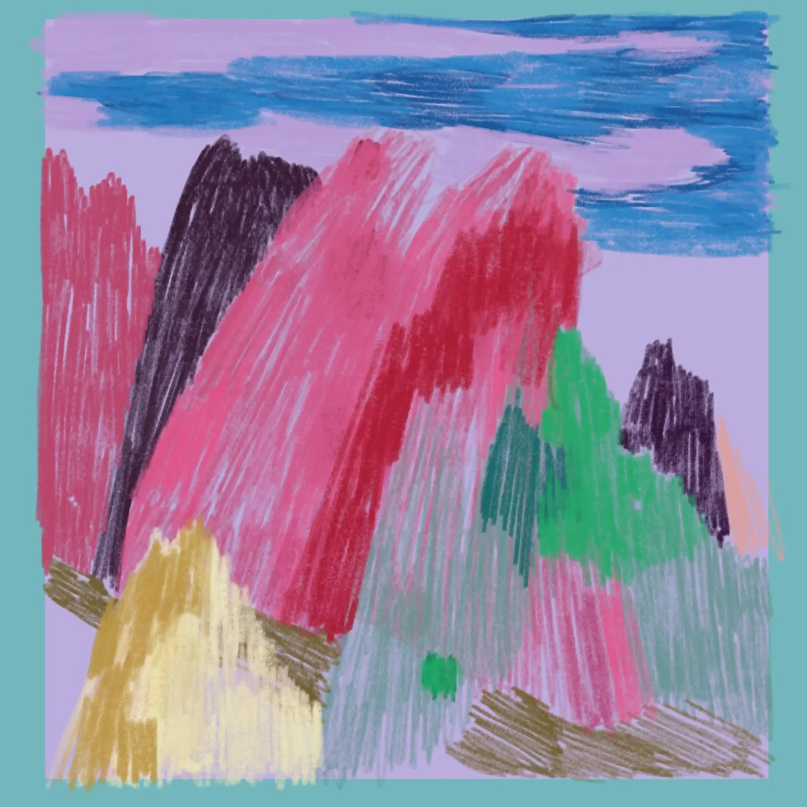 Mountains carta hahnemühle da Silvaya