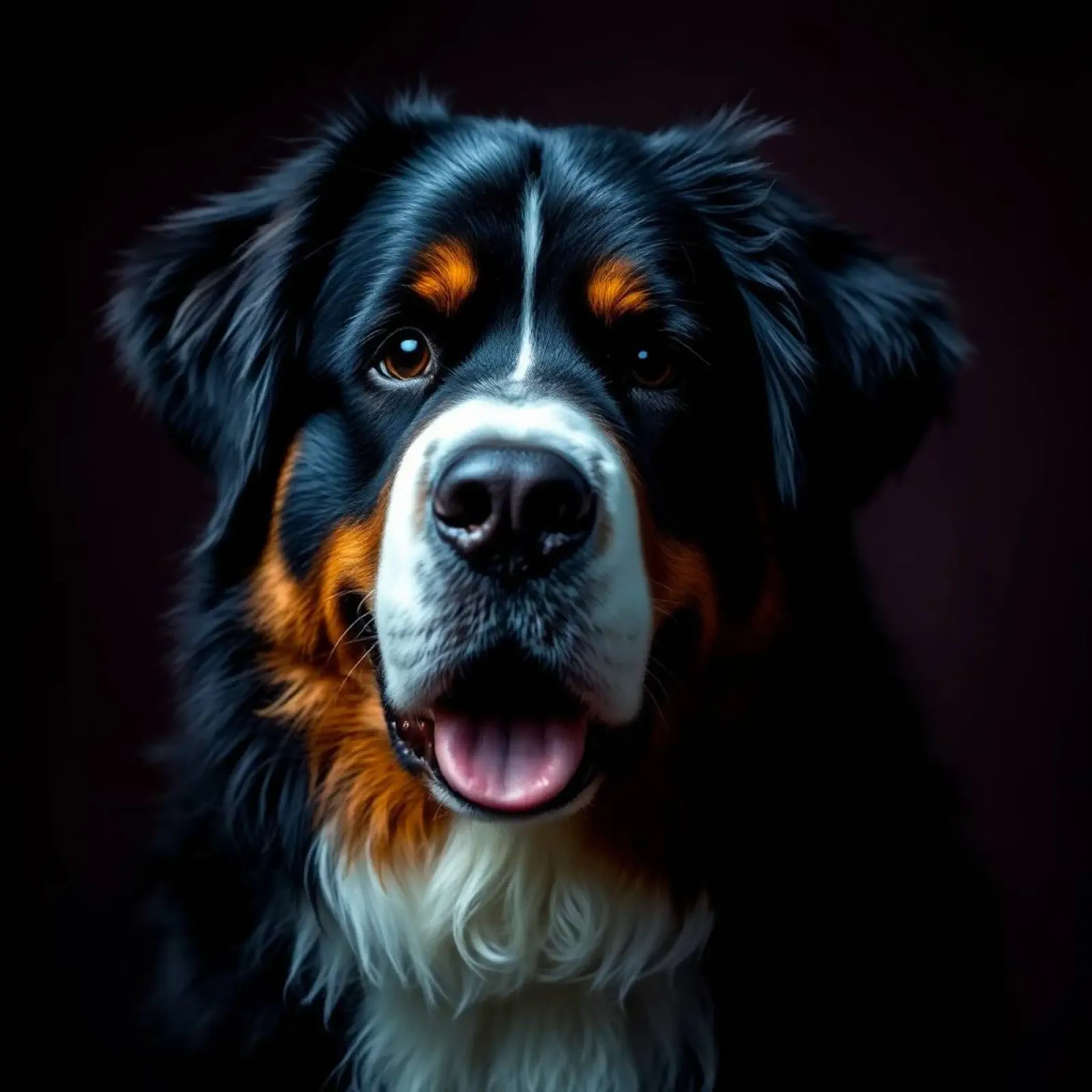 Bellissimo cane da montagna bernese #161 pellicola backlit da Yumis.Beargang.and.Me