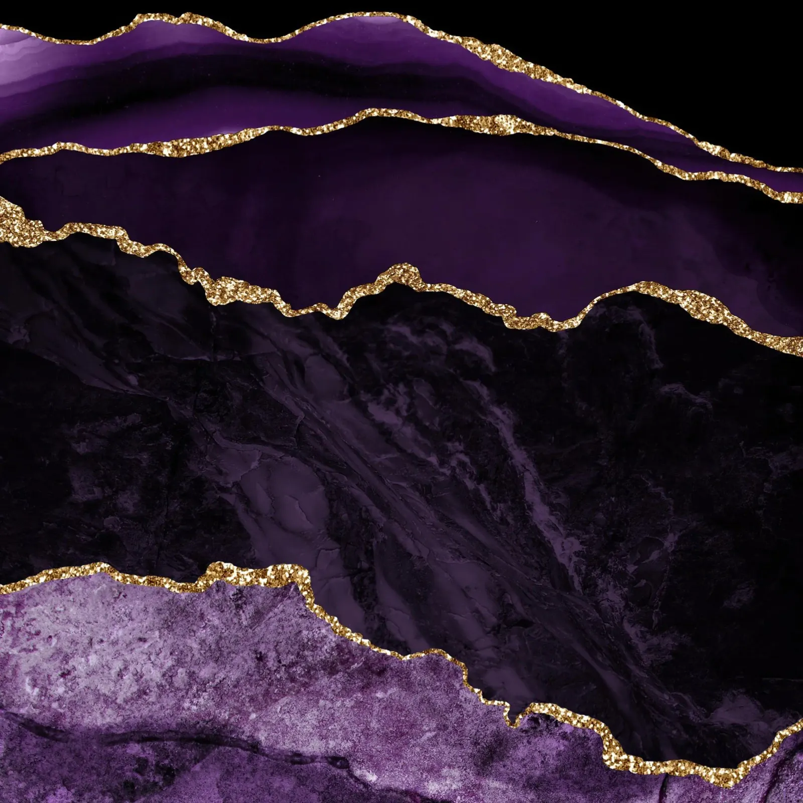Agata viola e oro Texture 02 pellicola backlit da Gemstone Textures