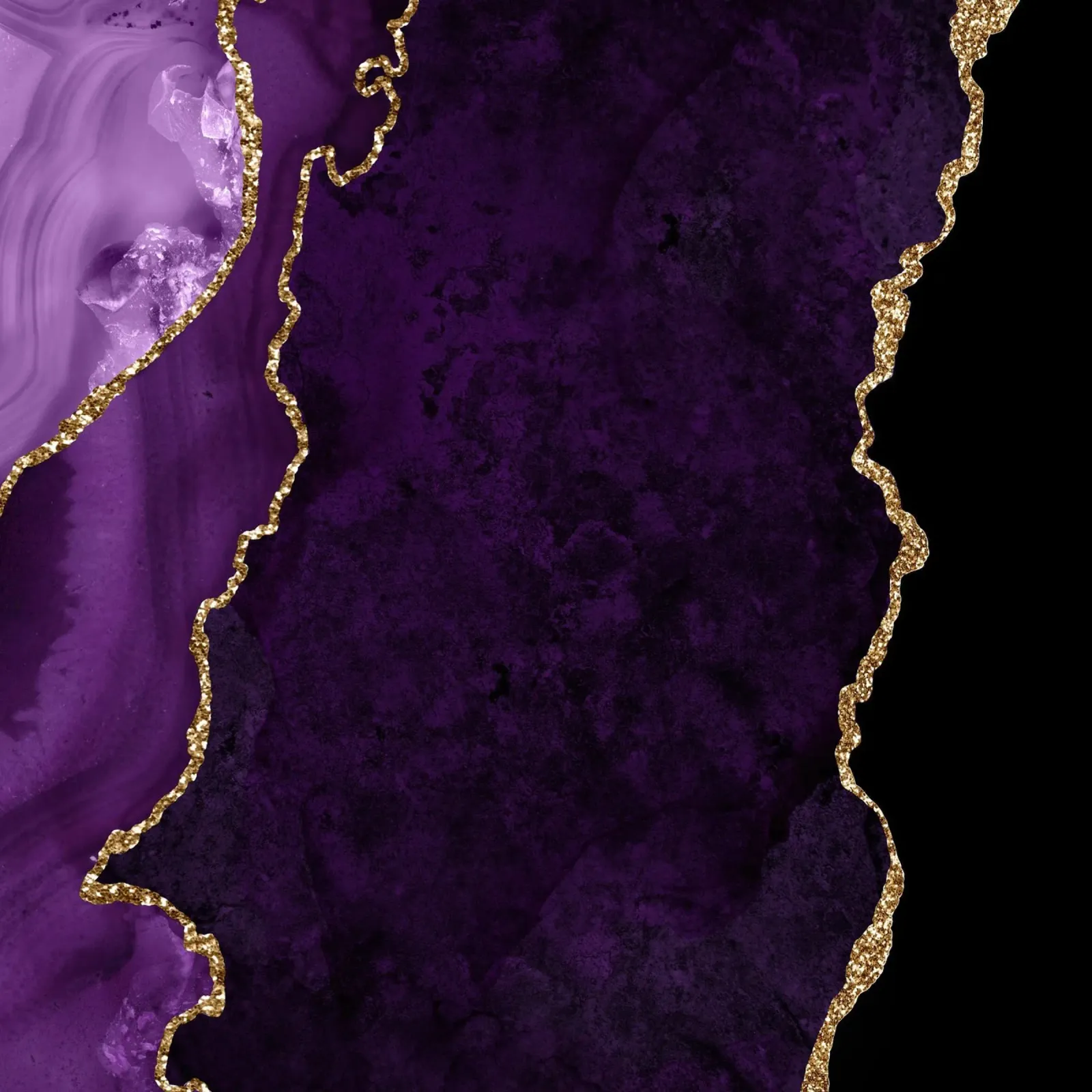 Agata viola e oro Texture 18 pellicola backlit da Gemstone Textures