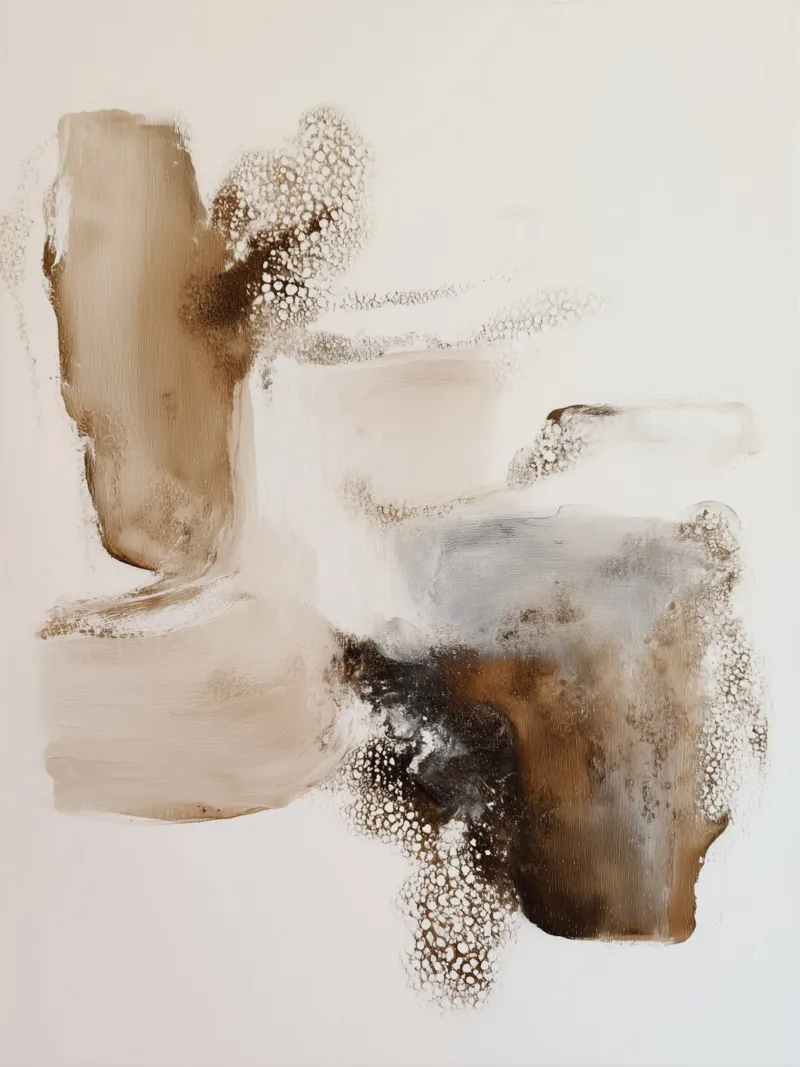 Diseño abstracto de la naturaleza lienzo de Carinaprint