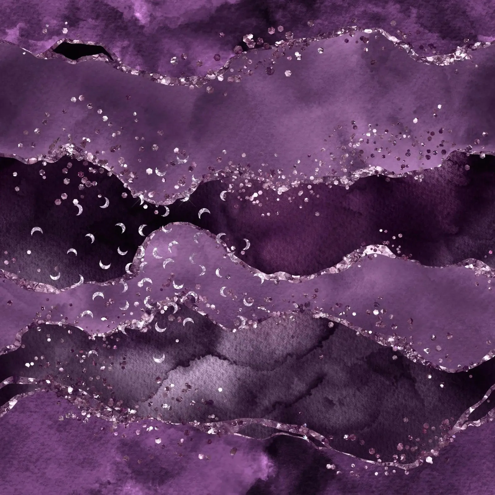 Texture Agata stellata viola 01 pellicola backlit da Gemstone Textures