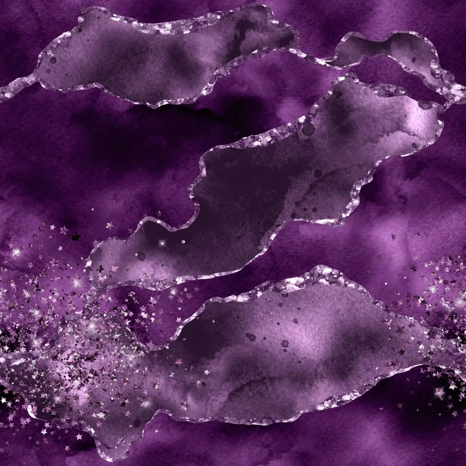 Texture Agata stellata viola 04 pellicola backlit da Gemstone Textures