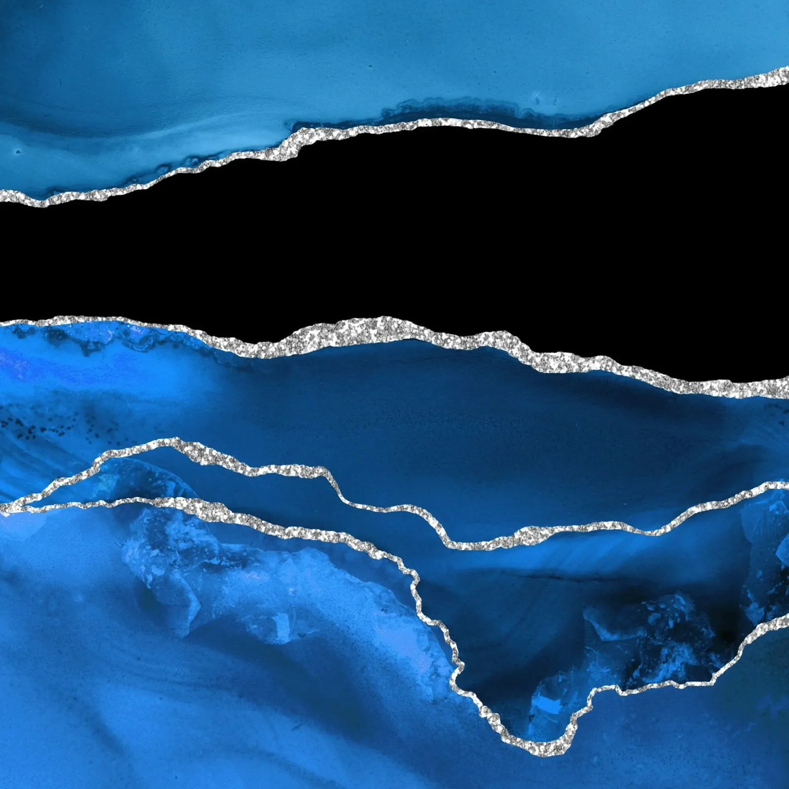Texture agata blu reale e argento 03 pellicola backlit da Gemstone Textures