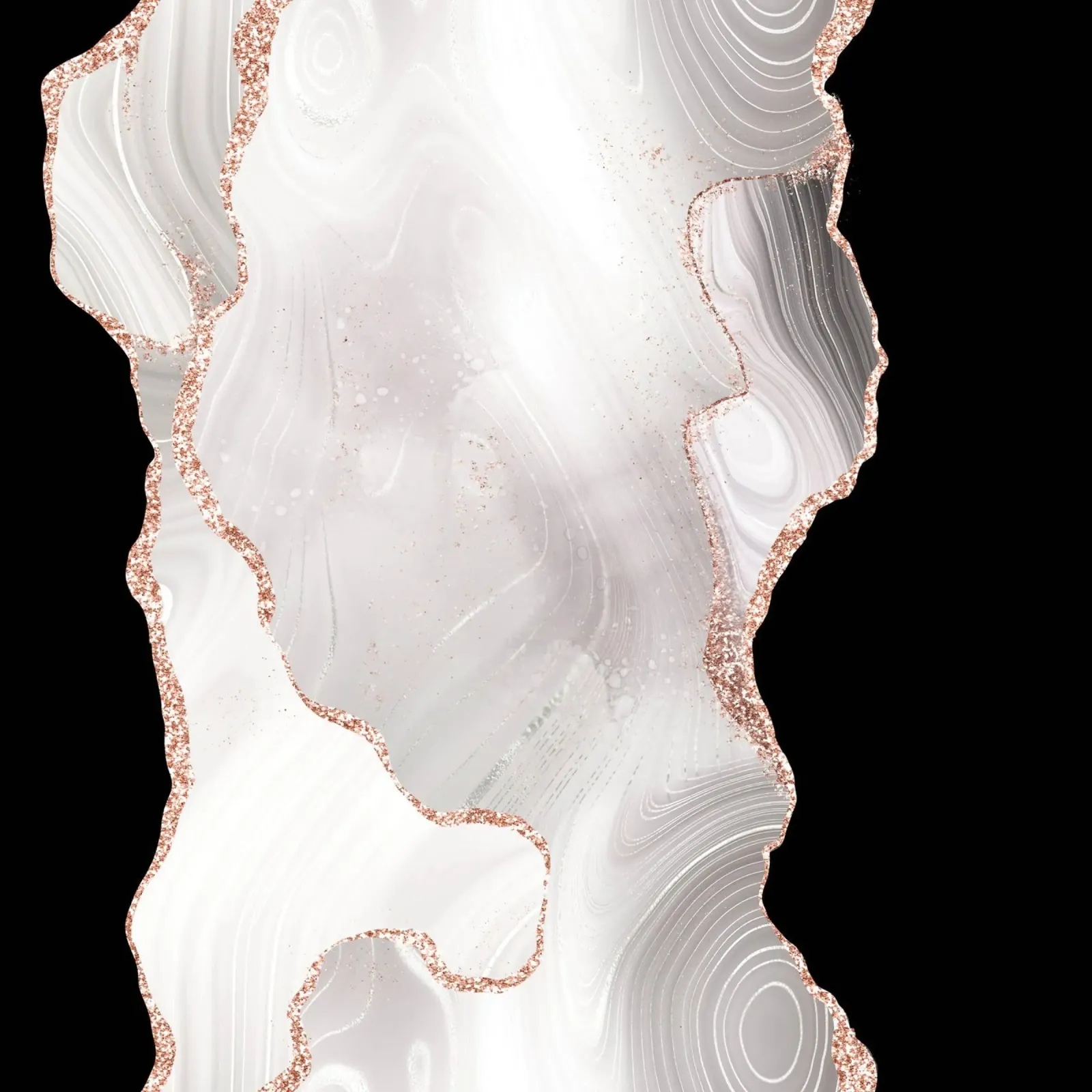 Texture Agata Glitterata Bianco e Oro Rosa 04 pellicola backlit da Gemstone Textures
