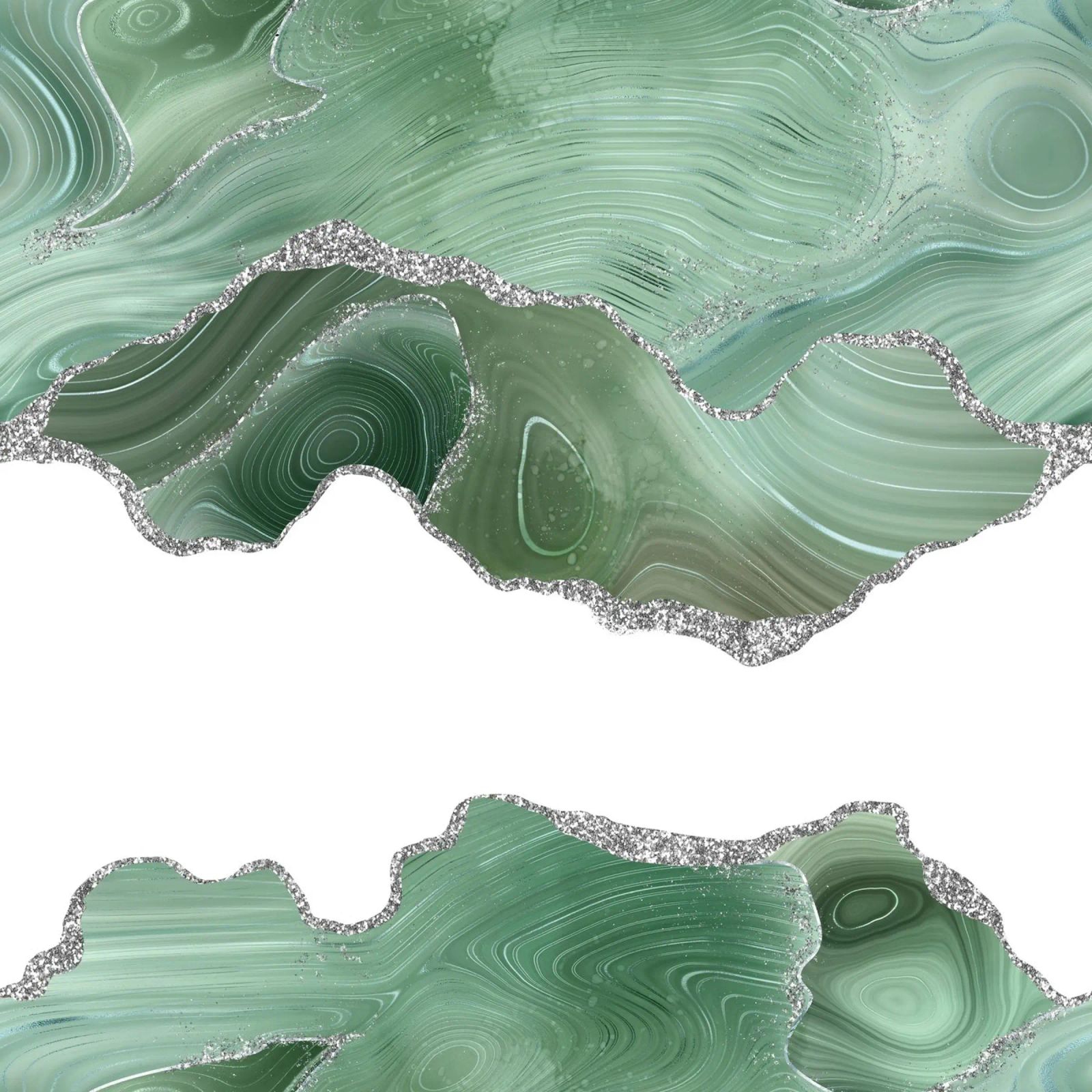 Agata salvia e argento Texture 06 poster da Gemstone Textures