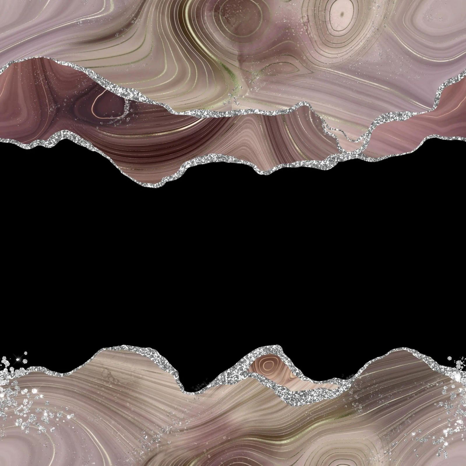 Agata scintillante taupe e argento Texture 03 carta hahnemühle da Gemstone Textures