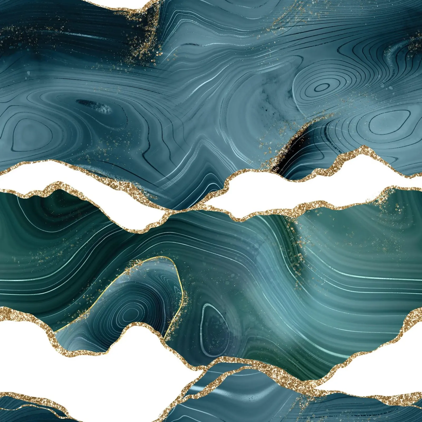 Texture Agata glitterata oro e verde acqua 05 pellicola backlit da Gemstone Textures