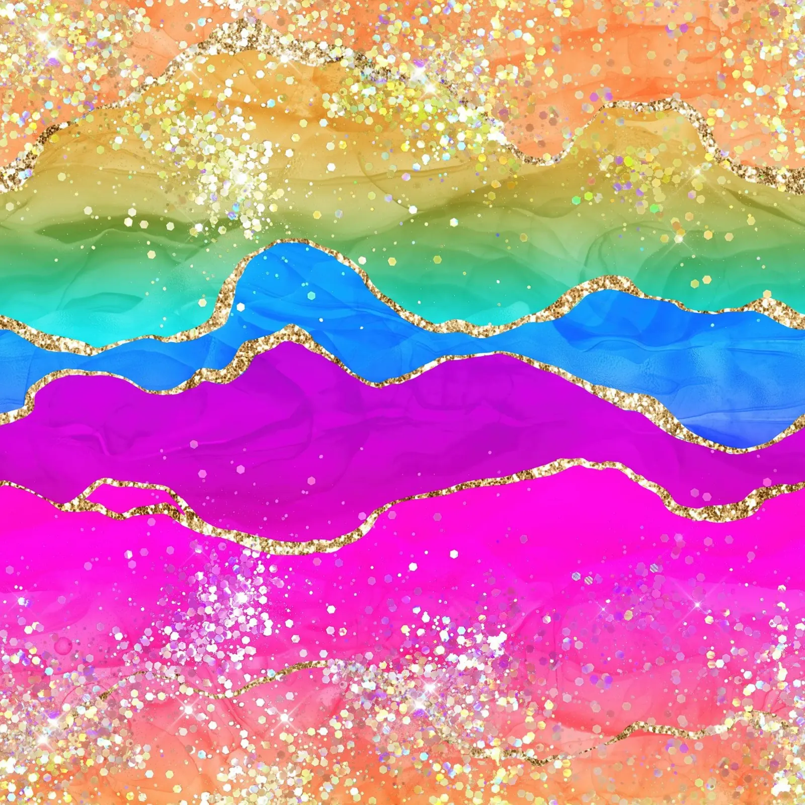 Texture d'agate pailletée arc-en-ciel 01 hahnemühle de Gemstone Textures