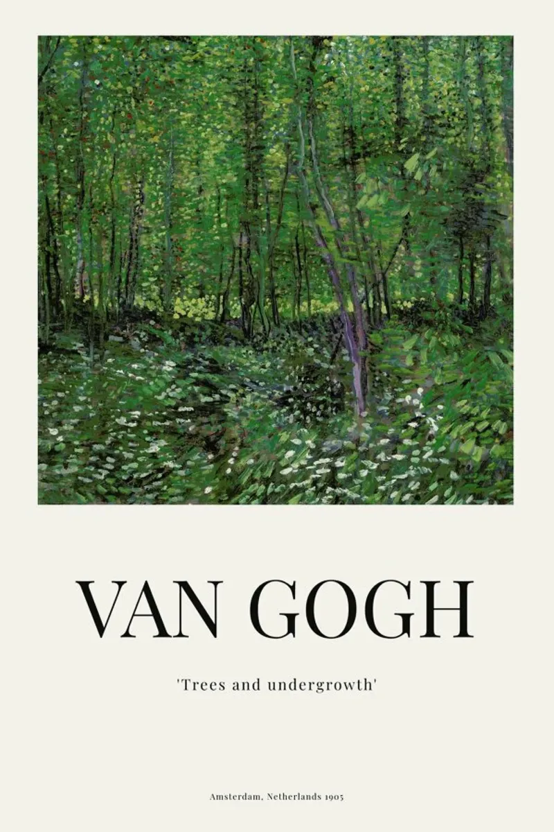 van Gogh - Trees and UndergrowthThéophile-Alexandre Steinlen - Cocorico plexiglass da ARTOTHEK