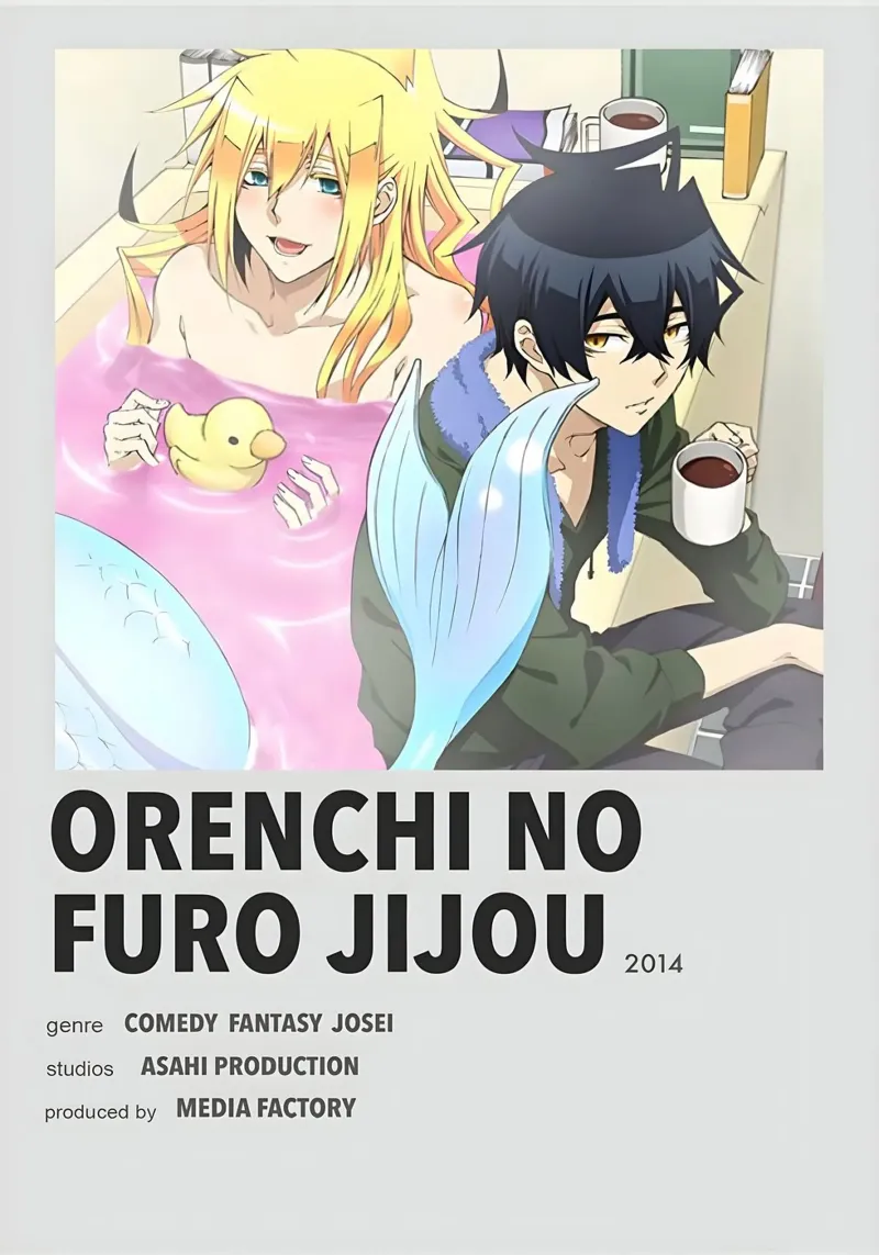 ORENCHI NO FURO JIJOU  2014 poster con telaio in plastica da Totoya
