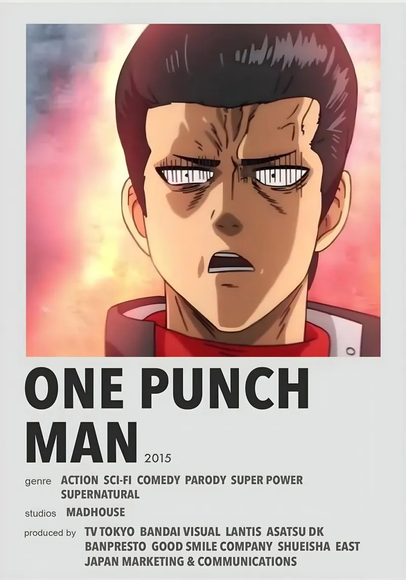 ONE PUNCH  MAN  2015 pellicola backlit da Totoya