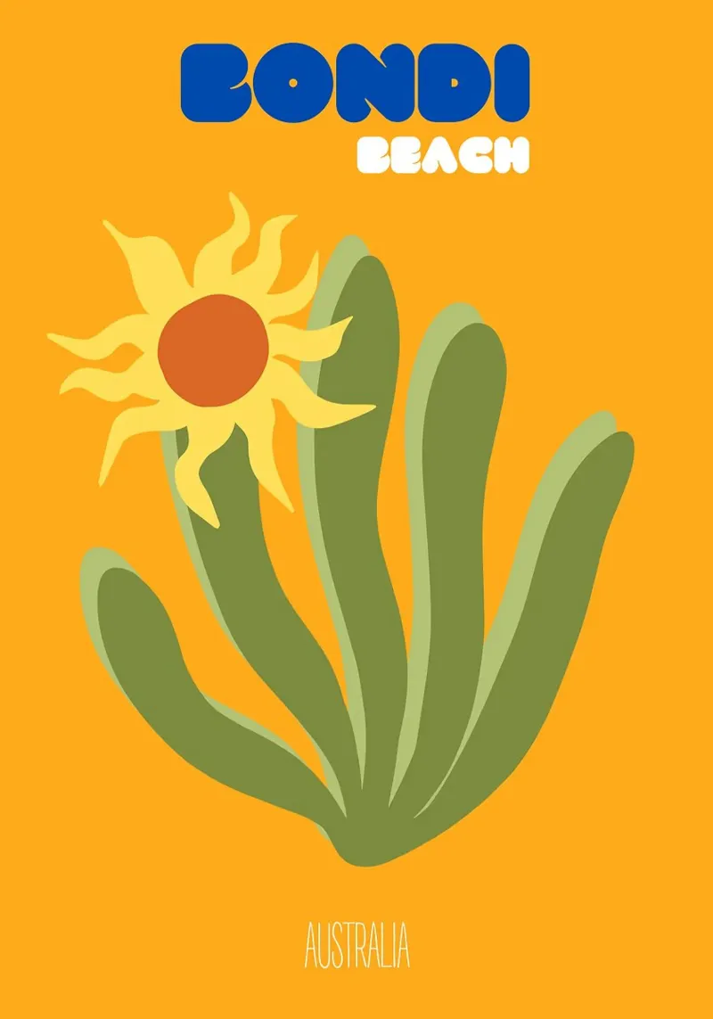 sun flower abstract graphic alu-dibond by James Isaac Jackson