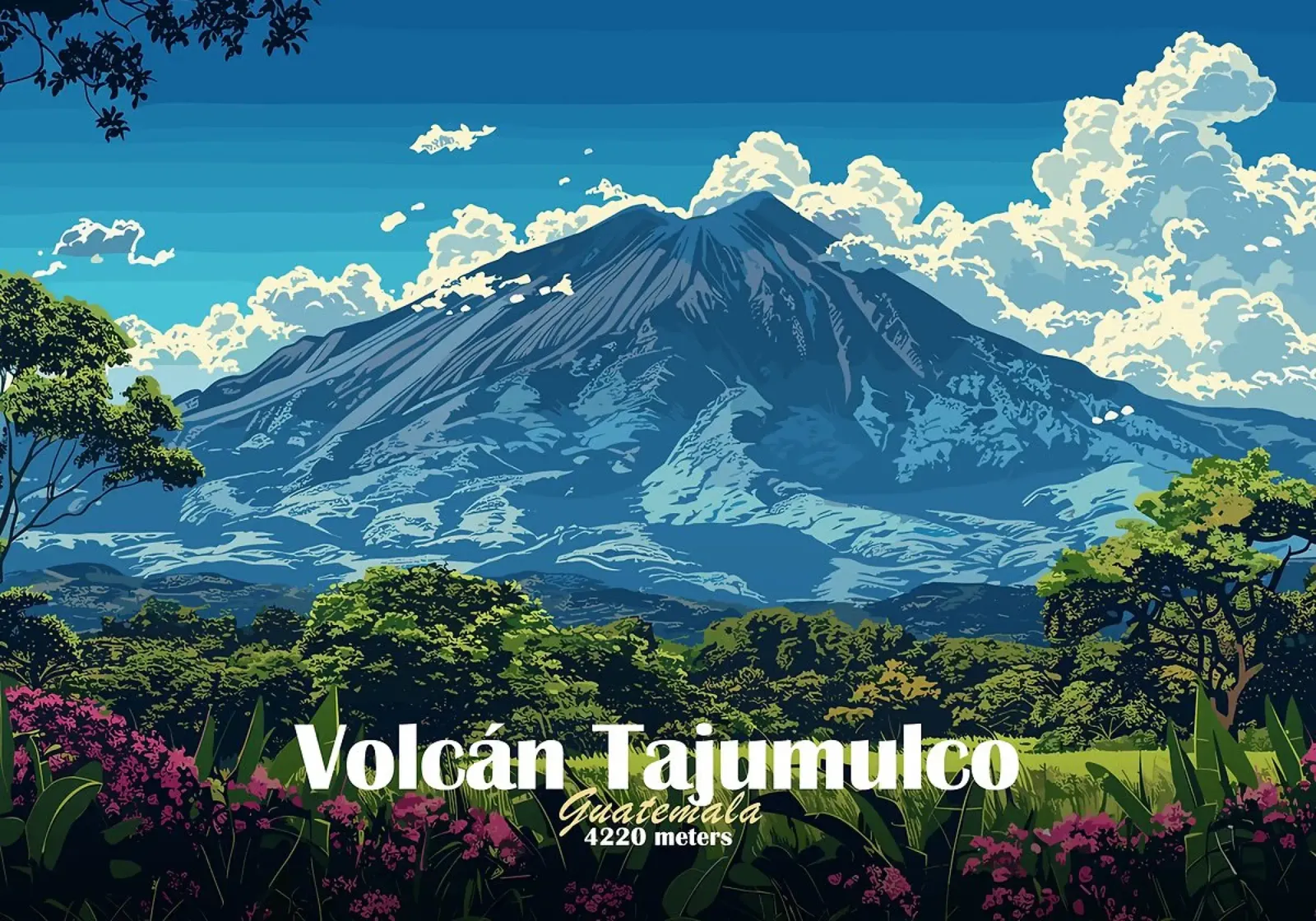 volcano mountain clouds sky backlit film by James Isaac Jackson