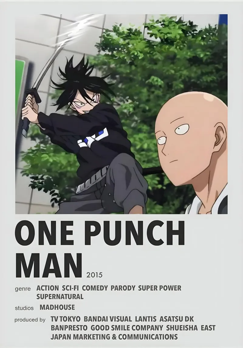 ONE PUNCH MAN  2015 pellicola backlit da Totoya