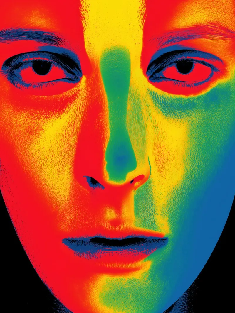 Chromo Sapiens | Thermal Infrarot Scan canvas van Autofocus